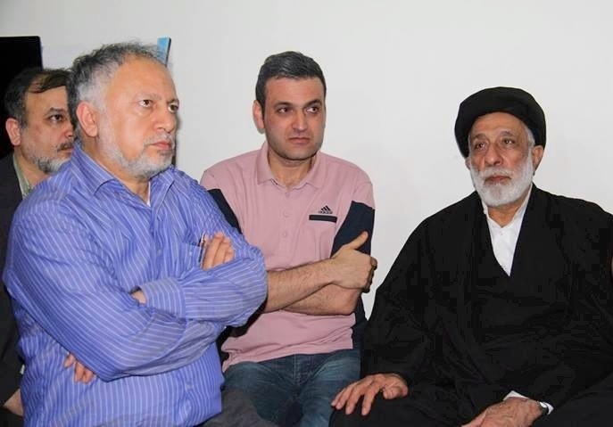 دیدار حجت الاسلام و المسلمین سید هادی خامنه ای با عبدالله مومنی
