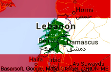 شکستن یخ ها درلبنان
